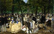 Edouard Manet Music in the Tuileries (nn02) oil painting